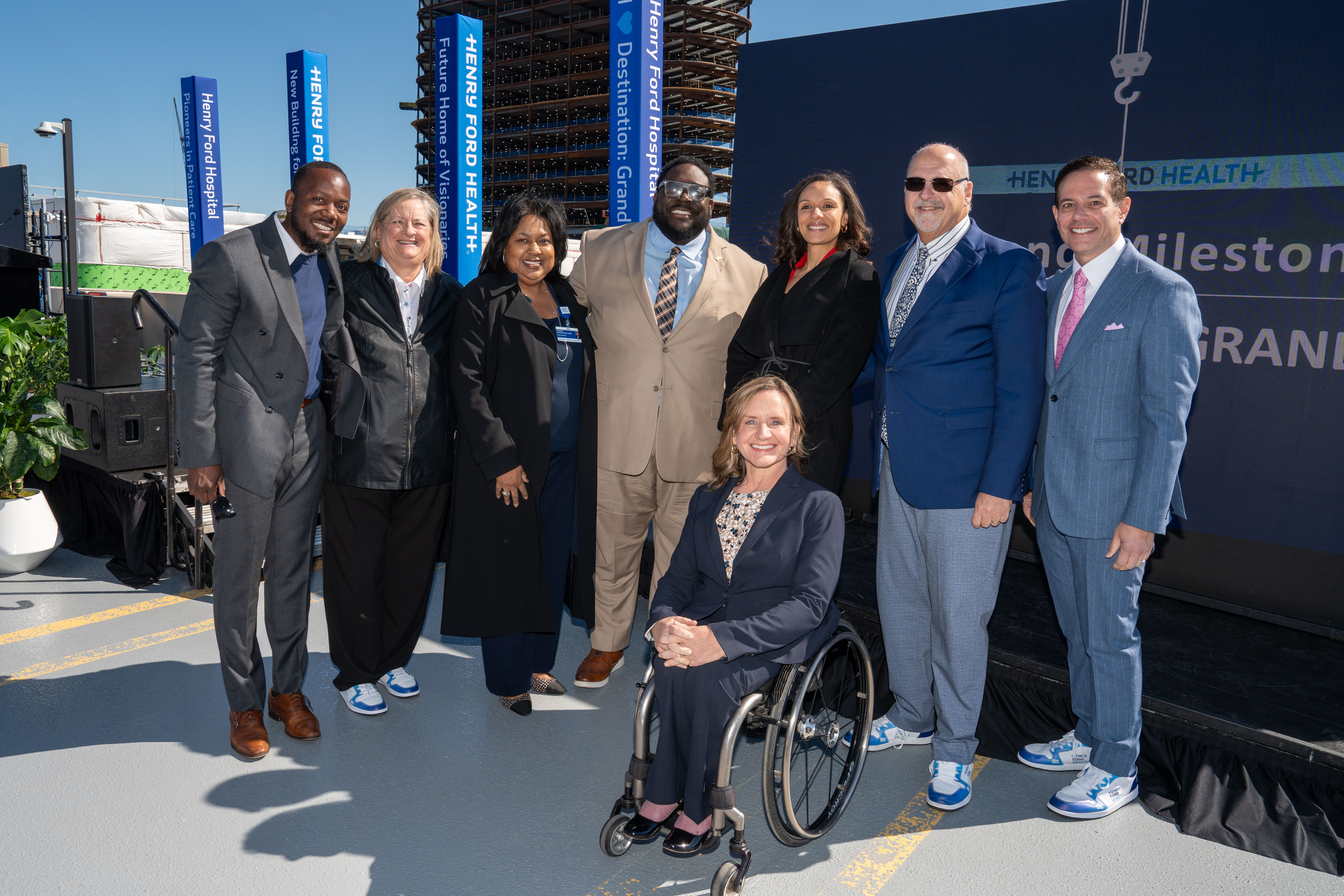 Henry Ford Health team and the Gilbert Family Foundation