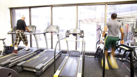 Pulmonary Patients on Treadmills