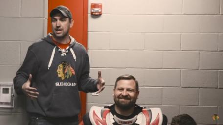 Watch: Derek Daniels and the SRAlab Sled Hockey Team Featured in Chicago Blackhawks Video