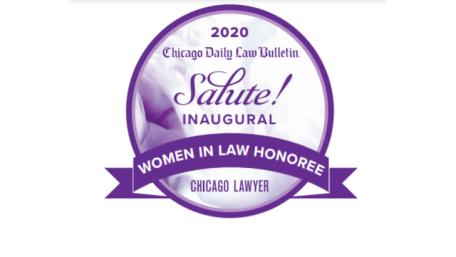 Nancy Paridy Honored with "Salute! Women in Law" Award 