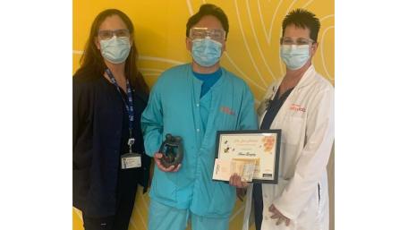 Arturo Gonzalez Honored with BEE Award for Outstanding PCTs