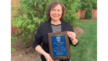 ACRM Honors Dr. Leora Cherney with Achievement Award