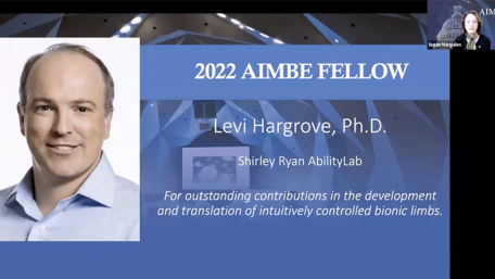 Dr. Levi Hargrove Joins Prestigious Company in AIMBE College of Fellows