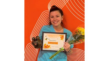 Flex PCT Hannah Johnson Honored with BEE Award