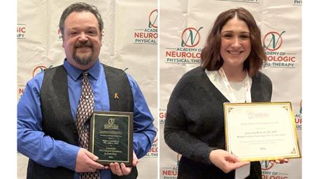 Walter Guminiak & Samantha Pietrzak Receive Prestigious Awards from ANPT Clinical Excellence Award 