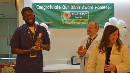 Marcus Baker, RN, Honored with a Prince Esprit! “You Made My Day” Quarterly Award