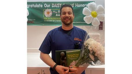 Congratulations to DAISY Award Winner Russell Carrano, RN, of the 22nd Floor