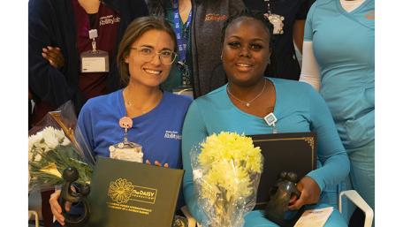 23rd Floor Nursing Team’s Karni Dickinson & Nesiah Randle Honored with DAISY & BEE Awards