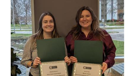 At the recent annual conference of the Illinois Occupational Therapy Association (ILOTA), two SRAlab OTs were celebrated during the award ceremony.