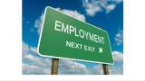 photo of road sign that says employment